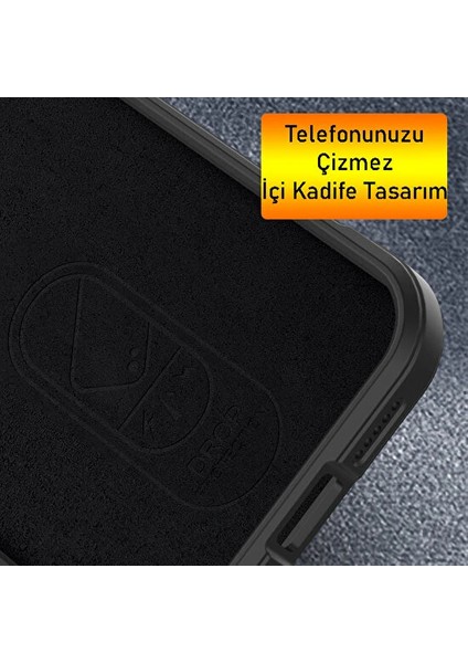 Galaxy A25 Uyumlu Kılıf Mat Elden Kaymaz Içi Kadife Kamera Korumalı Silikon fırsatları