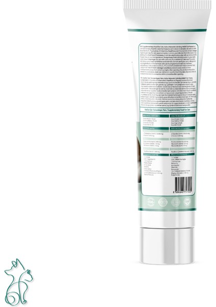 Calming Relief Paste, Bitkisel Içerikli Kediler Için Sakinleştirici Rahatlatıcı Malt, 100 ml