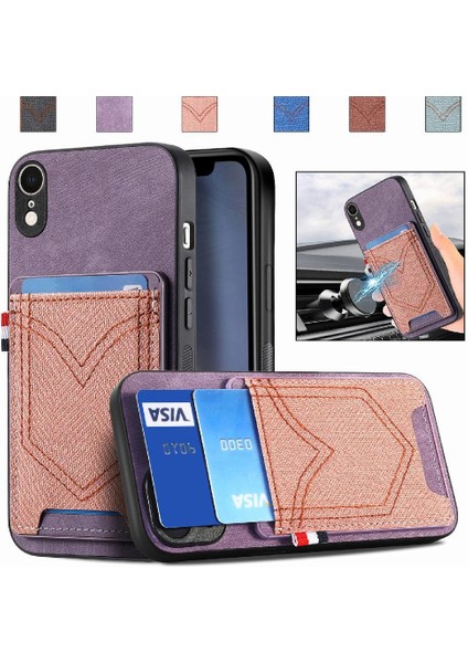 IPhone Xr Manyetik Araç Montaj Crad Yuvası Kot Cep Tasarımı (Yurt Dışından) fiyatları