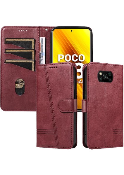 Xiaomi Poco X3 Nfc Için Kredi Kartı Yuvası ile Ayrılabilir Siyah Pu (Yurt Dışından) fiyatları