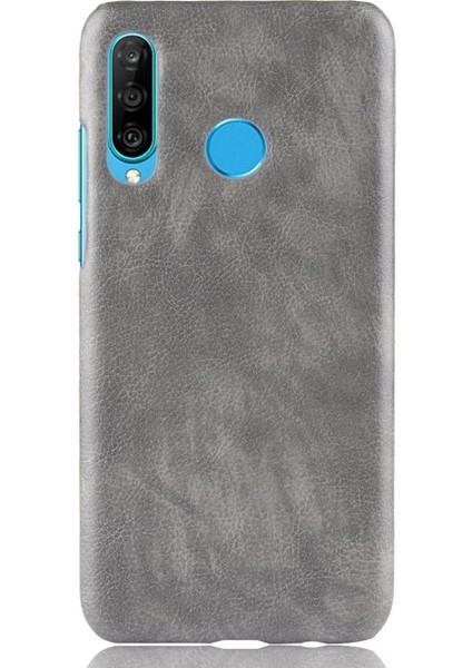Retro Kılıf Için Huawei P Akıllı Artı 2019 Lychee Desen Anti Scratch Kapak (Yurt Dışından)