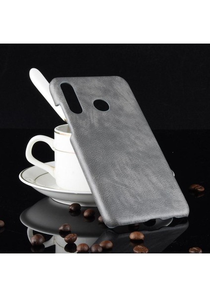 Retro Kılıf Için Huawei P Akıllı Artı 2019 Lychee Desen Anti Scratch Kapak (Yurt Dışından)