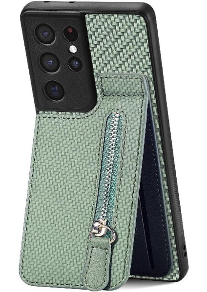 Samsung Galaxy S21 Ultra Manyetik Araç Montaj Standı Crad Yuvası (Yurt Dışından)