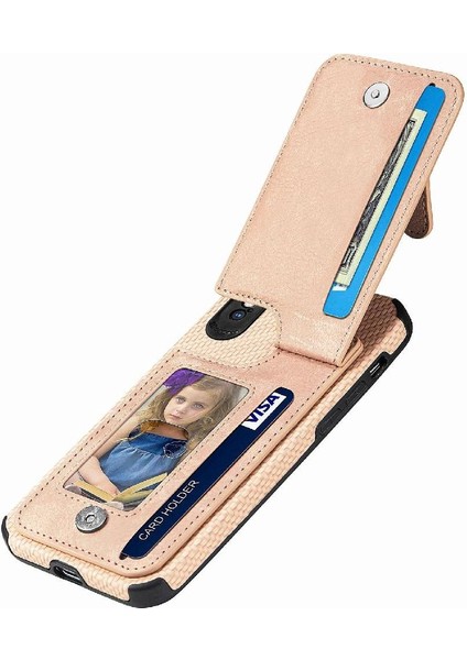 IPhone Xs Max Için Kılıf Standı Manyetik Araç Montaj Crad Yuvası Fermuar Cüzdan (Yurt Dışından) fiyatları