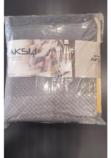 Çift Kişilik Pamuklu Battaniye