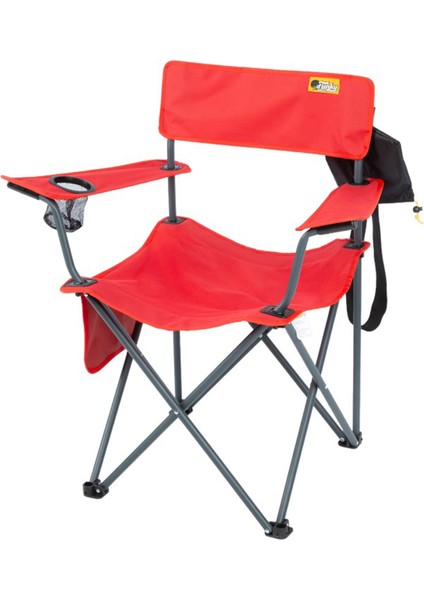 Camper Katlanabilir Kamp Piknik Sandalyesi - Kırmızı modelleri