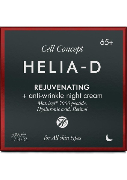 Helia-D Cell Concept Yenileyici Karşıtı Gece Kremi +65 Kav.