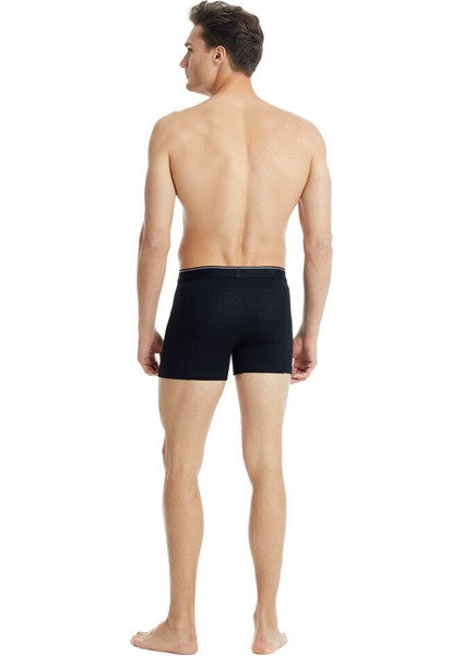 Erkek Pamuk Elastan Boxer Tender Cotton 9233 - Siyah