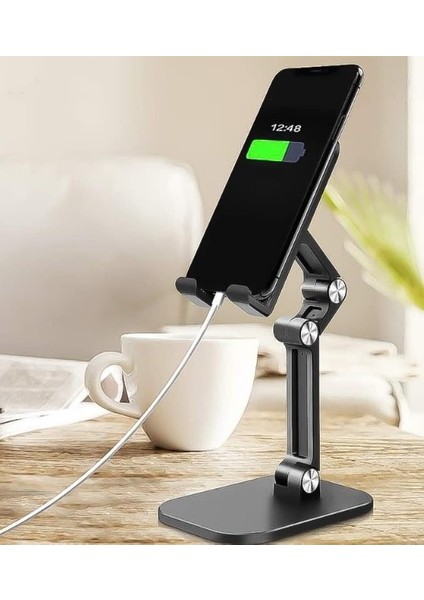 Kademeli Katlanabilir Masaüstü Telefon Tablet Standı fırsatları