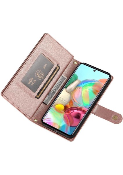 Samsung Galaxy A71 4g Cüzdan Iş Crossbody Kayış Standı Için Flip Case (Yurt Dışından) fiyatları
