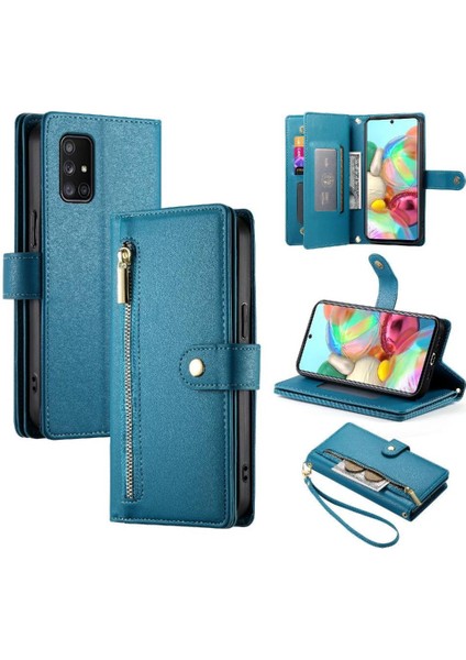 Samsung Galaxy A71 4g Cüzdan Iş Crossbody Kayış Standı Için Flip Case (Yurt Dışından)