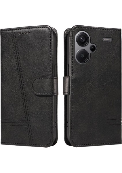 Xiaomi Redmi Not 13 Pro Artı Ayrılabilir Siyah Bilezik Için Filp Durumda (Yurt Dışından) modelleri