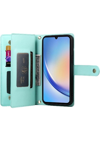 Samsung Galaxy A34 5g Için Flip Case Standı Iş Çok Fonksiyonlu Cüzdan (Yurt Dışından) indirimleri