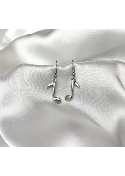 Müzik Nota Figürlü Küpe