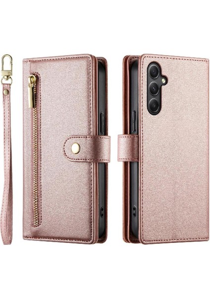 Samsung Galaxy A34 5g Için Flip Case Standı Iş Çok Fonksiyonlu Cüzdan (Yurt Dışından)