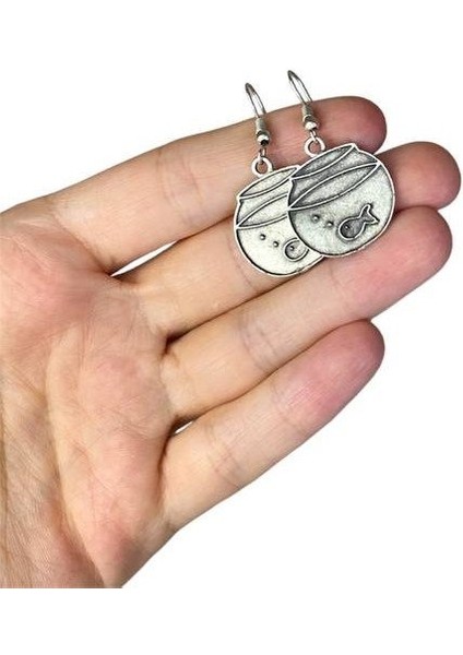 Balıklı Akvaryum Figür Sallantılı Küpe fiyatları