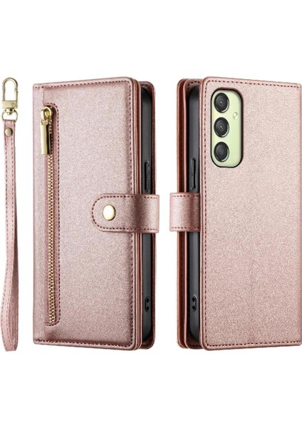 Samsung Galaxy A25 Iş Cüzdan Standı Için Flip Case Çok Fonksiyonlu (Yurt Dışından)