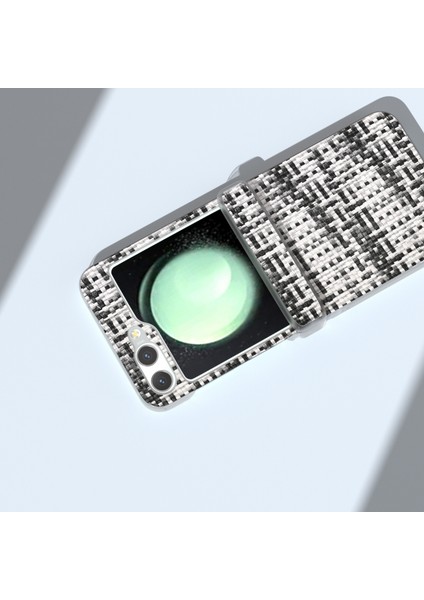 Samsung Galaxy Z Flip5 5g Için 3'ü 1 Arada Eşkenar Dokulu Pu Kılıf (Yurt Dışından) fırsatları