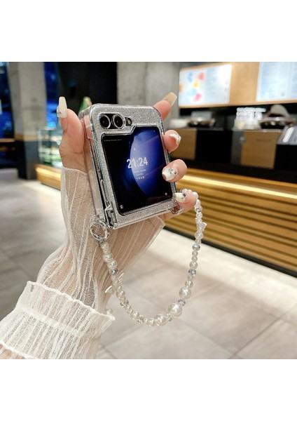 Samsung Galaxy Z Flip5 5g Için Parıltılı 3D Pc Kılıfı (Yurt Dışından)
