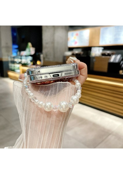 Samsung Galaxy Z Flip5 5g Için Parıltılı 3D Pc Kılıfı (Yurt Dışından)