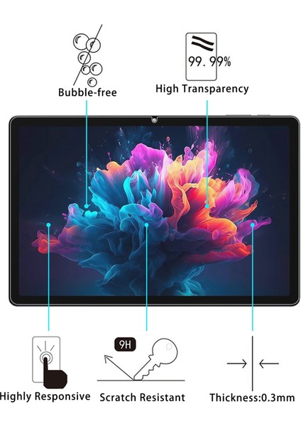 Marvue Pad M25 10.1 Için Temperli Gl Film (Yurt Dışından) modelleri
