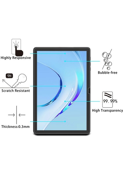 Plimpton P8 Pro 10.1 Için Temperli Gl Film (Yurt Dışından) fırsatları