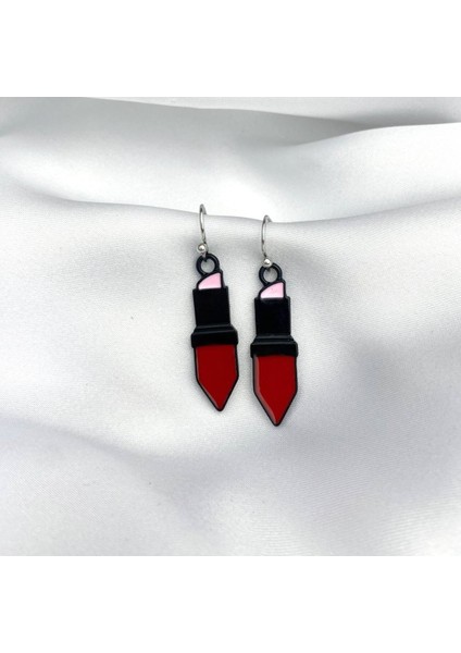 Sallantılı Ruj Küpe