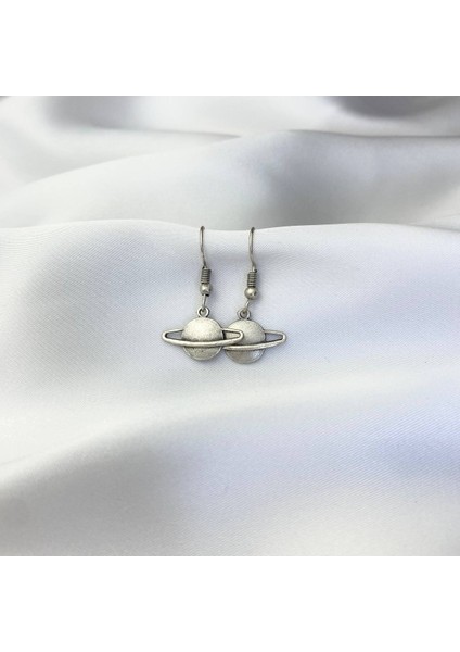 Satürn Gezegen Küpe