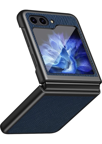 Samsung Galaxy Z Flip6 5g Için Çapraz Tahıl Telefon Kılıfı (Yurt Dışından)