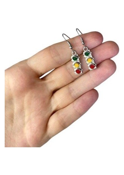 Trafik Işıkları Figür Küpe fiyatları