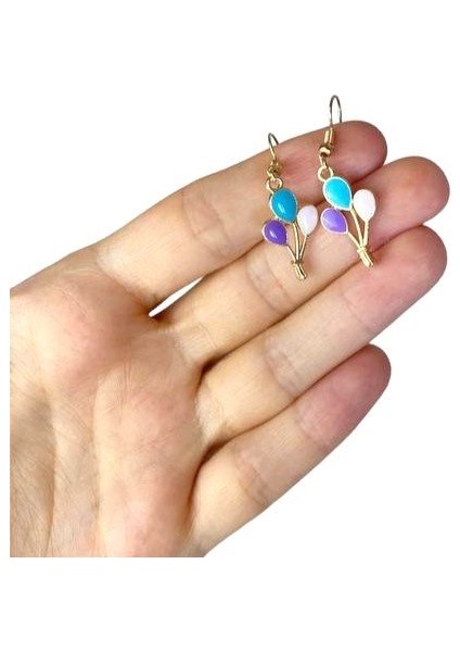 Renkli Uçan Balon Küpe fiyatları