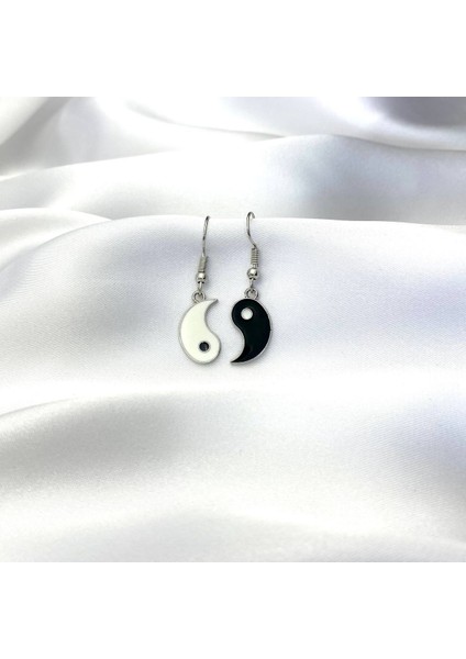 Yin Yang Sallanan Küpe