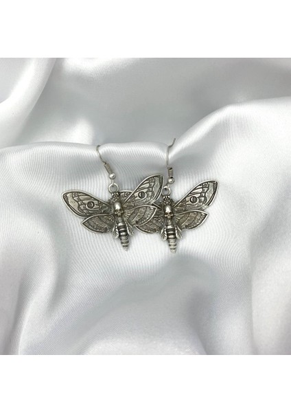 Kurukafa Kozalı Gotik Kelebek Küpe