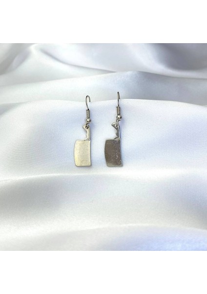 Satır Figürlü Aşçı Şef Küpe