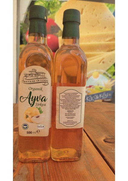 Organik Ayva Sirkesi 500 ml