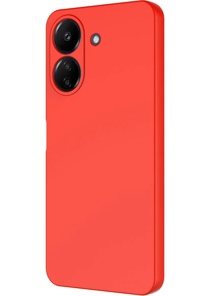 Xiaomi Poco C65 Kılıf Lansman Içi Kadife Silikon + Ekran Koruycu