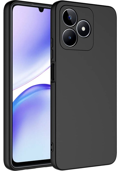 Realme C53 Kılıf Lansman Içi Kadife Silikon + Ekran Koruycu