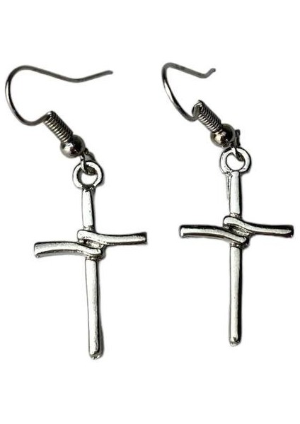 Gotik Hac Işareti Unisex Küpe