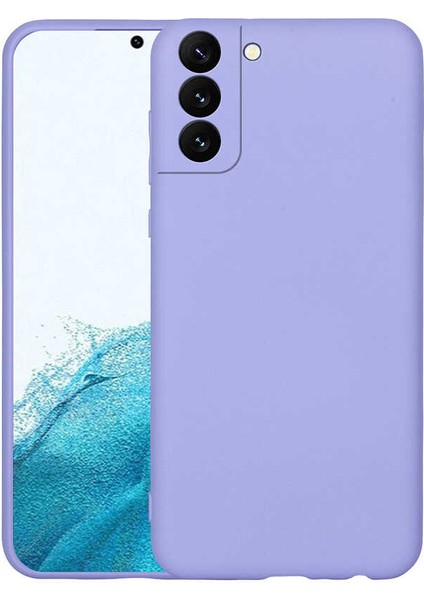 Samsung Galaxy S22 Kılıf Lansman Içi Kadife Silikon + Ekran Koruycu