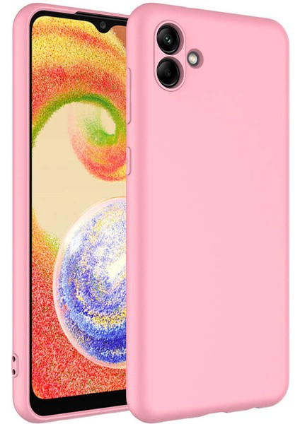 Samsung Galaxy A04 Kılıf Lansman Içi Kadife Silikon