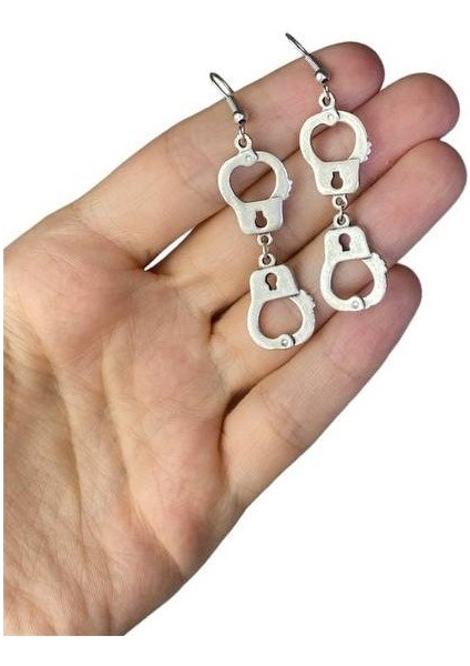 Gümüş Kelepçe Detaylı Küpe fiyatları