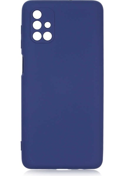 Samsung Galaxy M51 Kılıf Lansman Içi Kadife Silikon