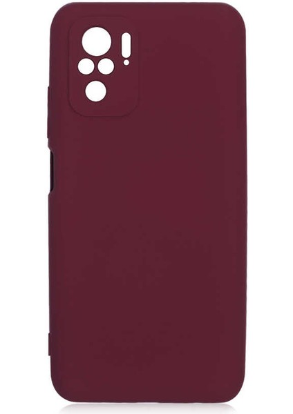 Xiaomi Redmi Note 10S Kılıf Lansman Içi Kadife Silikon