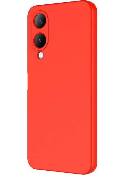 Vivo Y17S Kılıf Lansman Içi Kadife Silikon + Ekran Koruycu