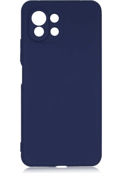 Xiaomi Mi 11 Lite Kılıf Lansman Içi Kadife Silikon + Ekran Koruycu