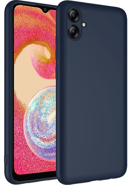 Samsung Galaxy A04E Kılıf Lansman Içi Kadife Silikon