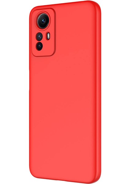 Xiaomi Redmi Note 12S Kılıf Lansman Içi Kadife Silikon