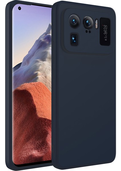 Xiaomi Mi 11 Ultra Kılıf Lansman Içi Kadife Silikon