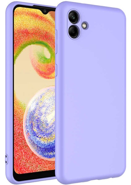 Samsung Galaxy A04 Kılıf Lansman Içi Kadife Silikon