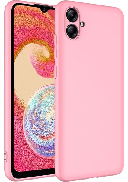 Samsung Galaxy A04E Kılıf Lansman Içi Kadife Silikon